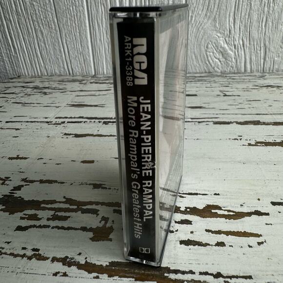 Rampal's Greatest Hits Cassette Case Only Waltz Bach Debussy Classical Vintage - Picture 2 of 6